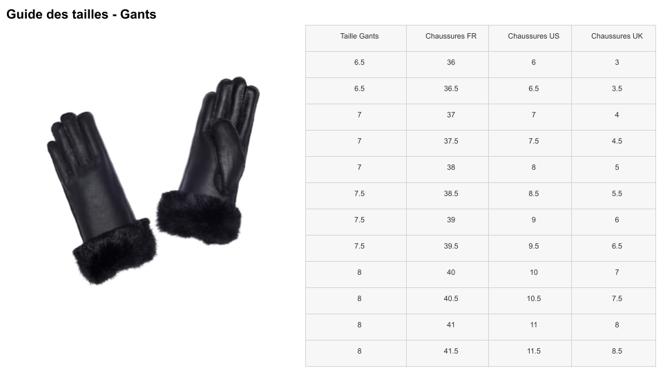 Gloves Forino Femme